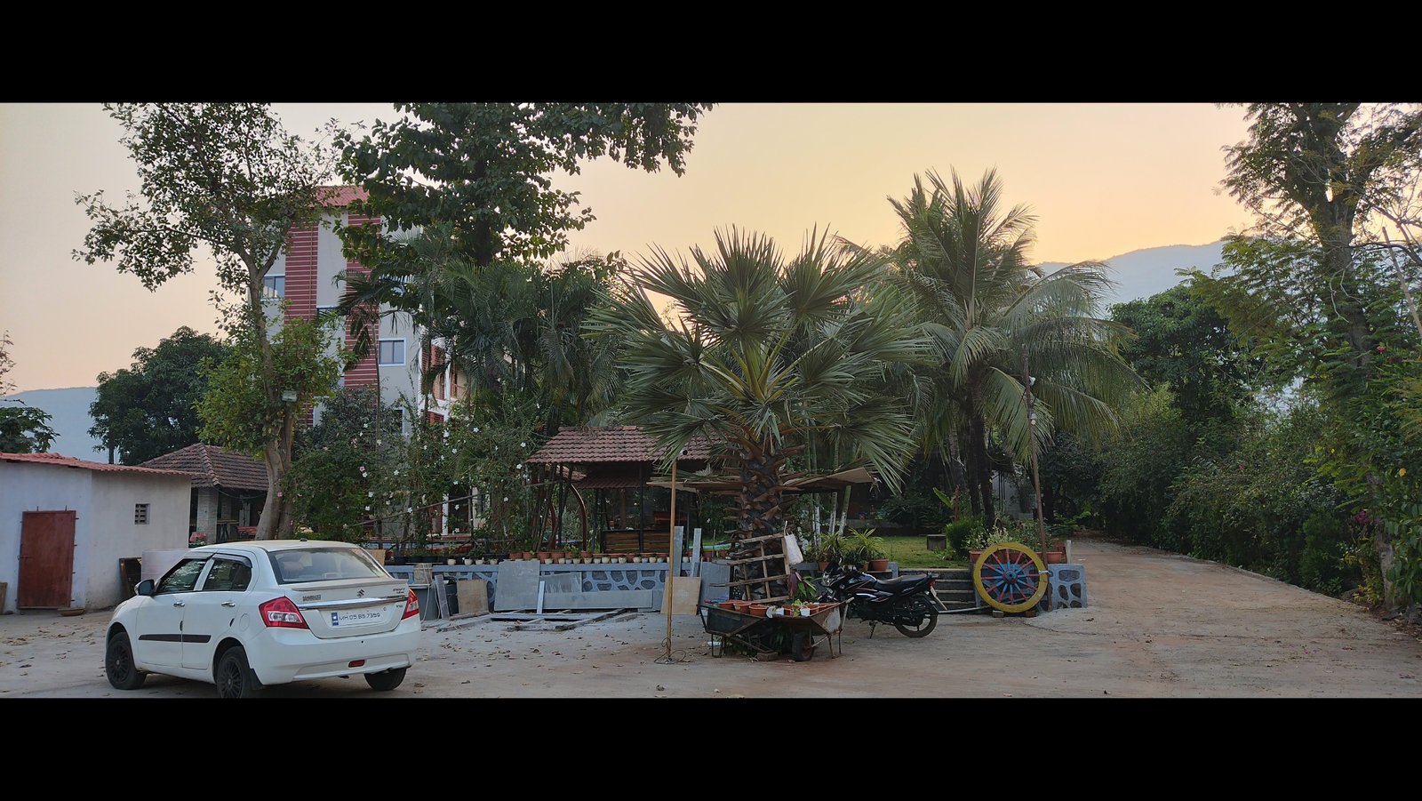 Wintry Mountain Landscape